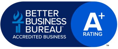 Better Business Bureau — Accredited Business, A+ Rating